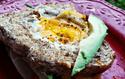 Egg Sandwich with oat bread