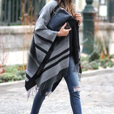 Poncho street style