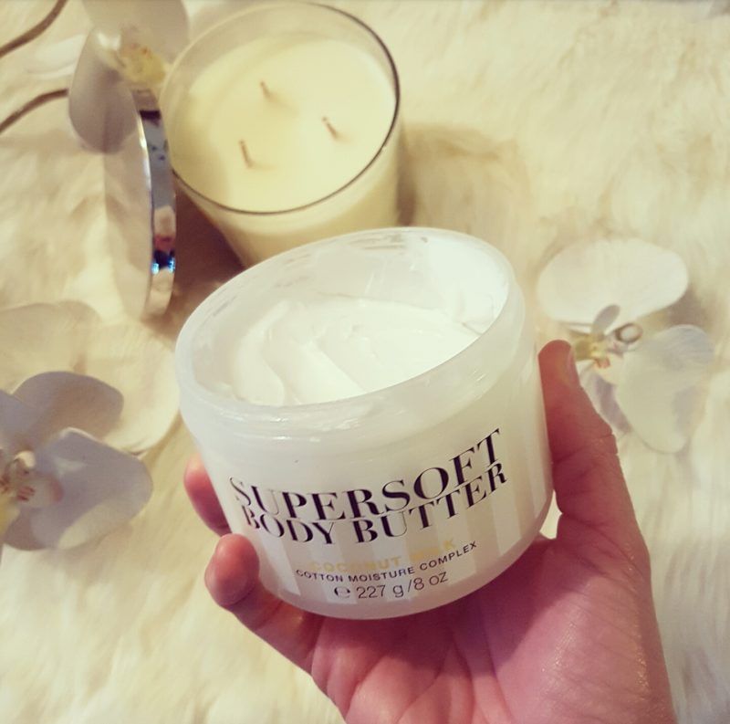 Supersoft coconut body butter by Victoria's Secret