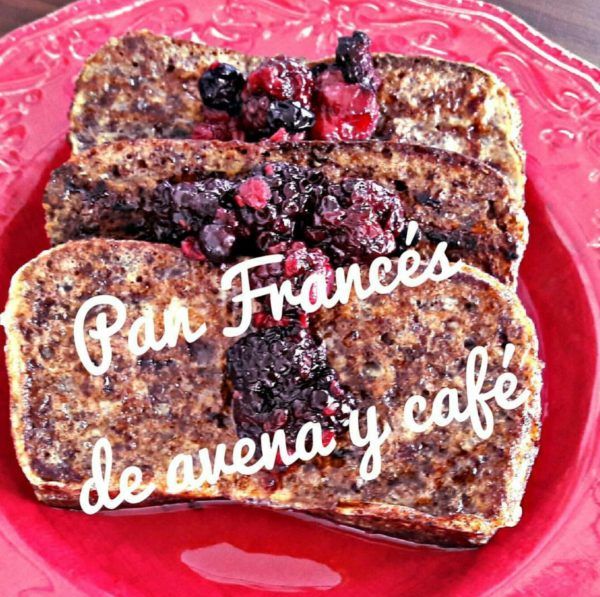 Pan francés de avena y café
